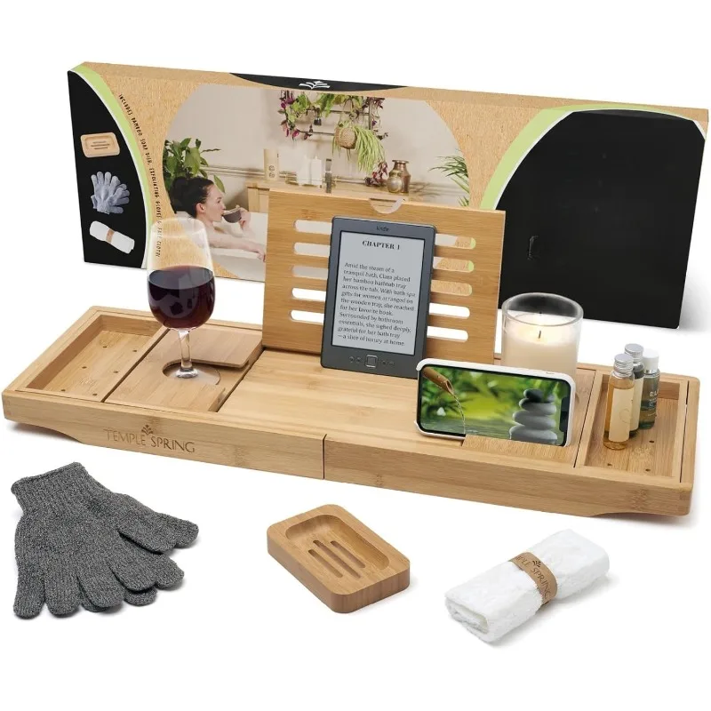 Wooden Bathtub Tray, Bamboo Bathroom Accessories, Bath Tray for Tub, at Home Spa Essentials, Board for Tub Table,
Wooden Bathtub Tray, Bamboo Bathroom Accessories, Bath Tray for Tub, at Home Spa Essentials, Board for Tub Table,