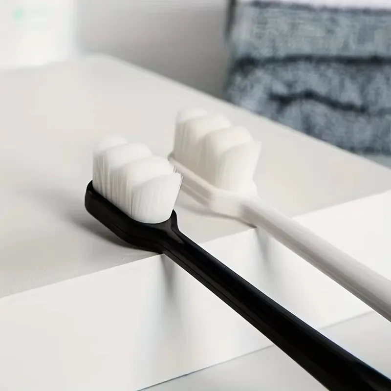 2/4/6/10pcs Soft Million Nano Mane Adult Toothbrush For Deep Cleaning Of Teeth, Portable Travel Dental Oral Care Brush
2/4/6/10pcs Soft Million Nano Mane Adult Toothbrush For Deep Cleaning Of Teeth, Portable Travel Dental Oral Care Brush