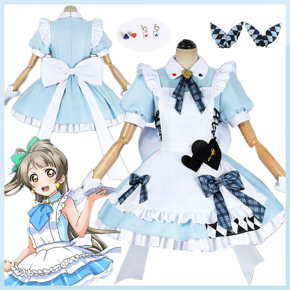 Маскировка LoveLive Muse, платье Лолиты для косплея, одежда, костюм аниме для взрослых и женщин, нарядное платье для ролевых игр, праздничная одежда 
Маскировка LoveLive Muse, платье Лолиты для косплея, одежда, костюм аниме для взрослых и женщин, нарядное платье для ролевых игр, праздничная одежда