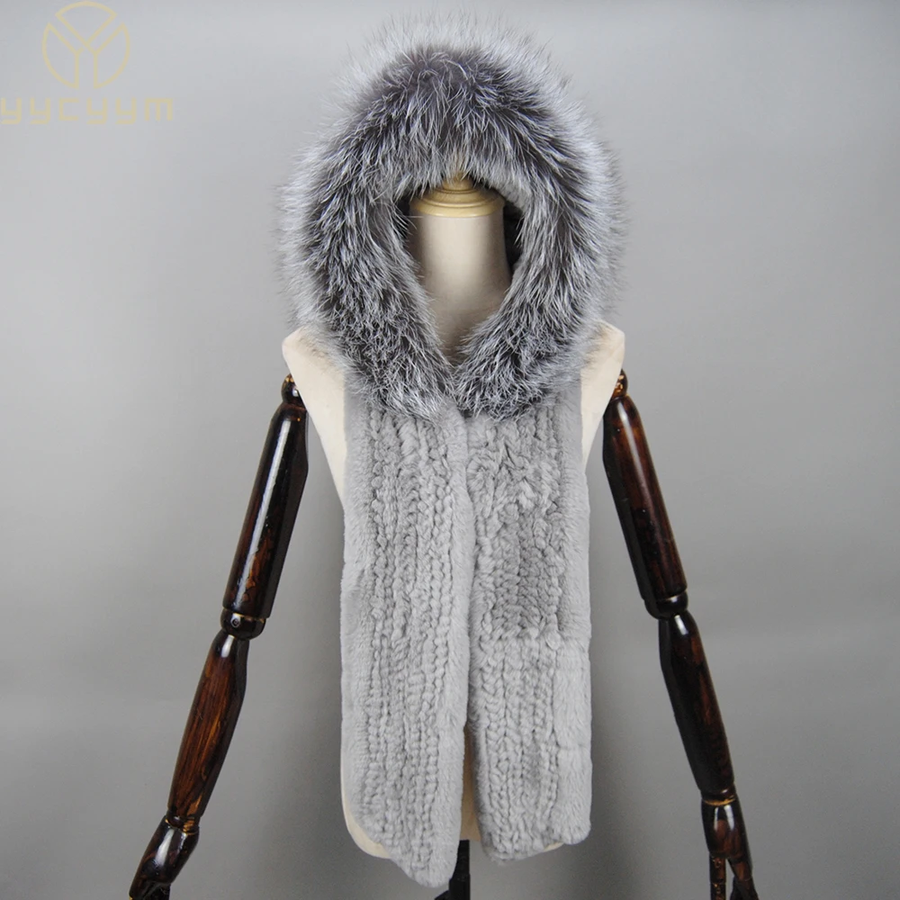 New Winter Women Natural Fox Fur Hats&Scarves Lady Warm Fluffy Real Rex Rabbit Fur Hat&Scarf Luxury Knit Real Fur Hooded Scarfs
New Winter Women Natural Fox Fur Hats&Scarves Lady Warm Fluffy Real Rex Rabbit Fur Hat&Scarf Luxury Knit Real Fur Hooded Scarfs