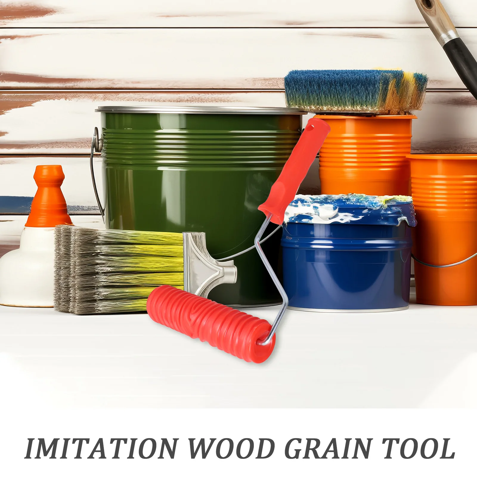 1 set Wood Grain Paint Roller Set Textured Art Hand Rollers Brush Kit Wall Decoration Tool Storage Bag Plastic Material
1 set Wood Grain Paint Roller Set Textured Art Hand Rollers Brush Kit Wall Decoration Tool Storage Bag Plastic Material