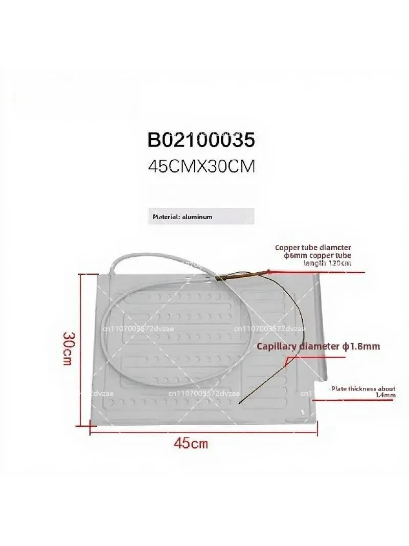Refrigerator Evaporator Flat Plate Freezer Cooling Plate Fridge Evaporator with Capillary Aluminum
Refrigerator Evaporator Flat Plate Freezer Cooling Plate Fridge Evaporator with Capillary Aluminum