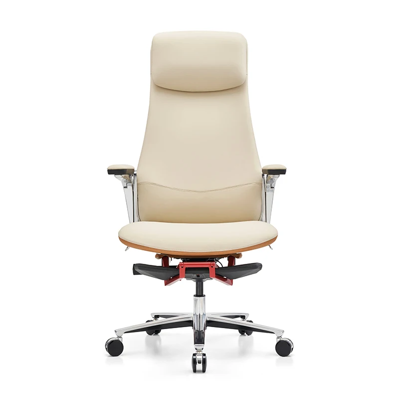 Luxury High Quality Genuine Leather Office Chair High Back Swivel Executive Office Chair
Luxury High Quality Genuine Leather Office Chair High Back Swivel Executive Office Chair