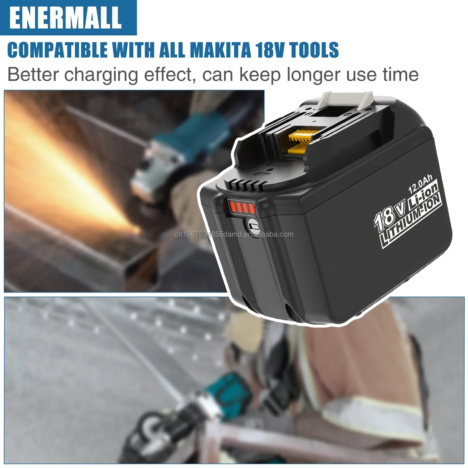 High Output 18V 6Ah 12Ah lithium ion battery pack cordless rechargeable power tool battery pack for makitas BL1812 BL1812B
High Output 18V 6Ah 12Ah lithium ion battery pack cordless rechargeable power tool battery pack for makitas BL1812 BL1812B