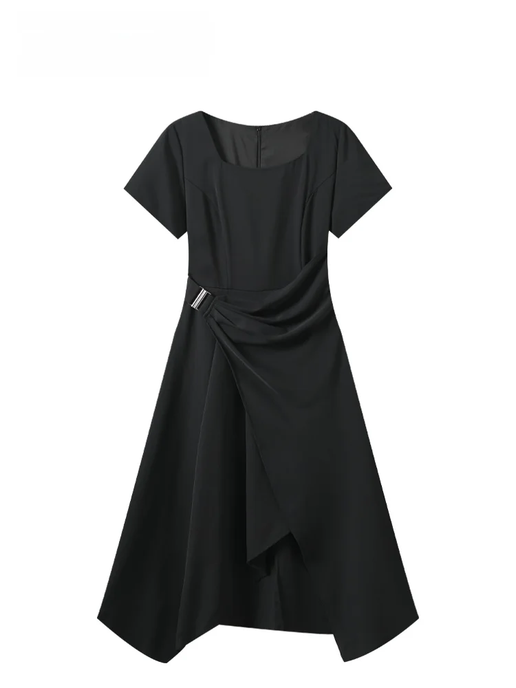 Summer New plus Size Women's Dress Cara CLUB Short Sleeve Asymmetrical Hepburn Style A-Line Skirt Casual Polyester Fiber
Summer New plus Size Women's Dress Cara CLUB Short Sleeve Asymmetrical Hepburn Style A-Line Skirt Casual Polyester Fiber