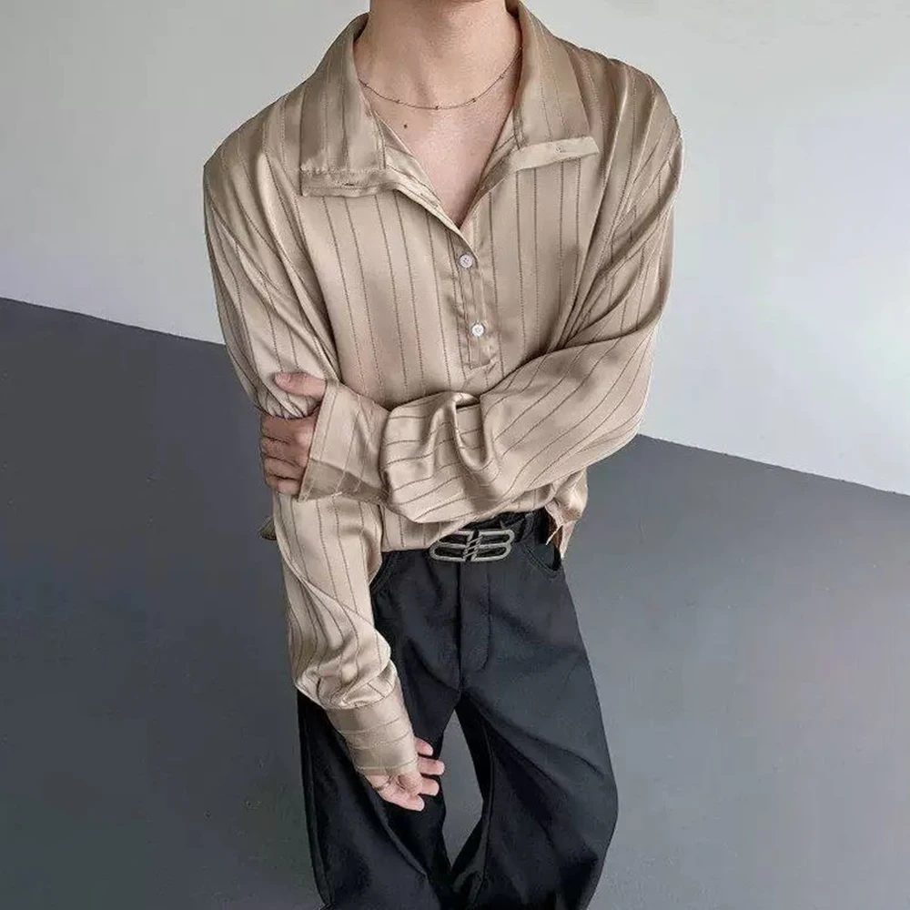 Men's Solid Color Striped Long-Sleeved Shirt American Retro Fashion Trend Loose Casual Breathable Niche Summer New Men's Tops
Men's Solid Color Striped Long-Sleeved Shirt American Retro Fashion Trend Loose Casual Breathable Niche Summer New Men's Tops