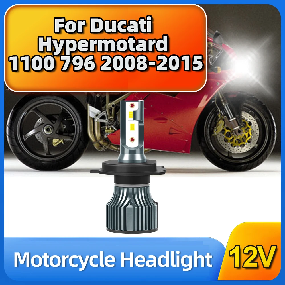 1PC LED Headlight Bulb 12V Motorcycle CSP Headlamp 55W For Ducati Hypermotard 1100 796 2008 2009 2010 2011 2012 2013 2014 2015
1PC LED Headlight Bulb 12V Motorcycle CSP Headlamp 55W For Ducati Hypermotard 1100 796 2008 2009 2010 2011 2012 2013 2014 2015