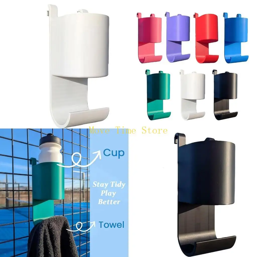 92ME ABS Plastic Convenient Holder For Courts Accessory 18x10x10cm Multiple Color Option Tennis Water Bottle And Towel Rack
92ME ABS Plastic Convenient Holder For Courts Accessory 18x10x10cm Multiple Color Option Tennis Water Bottle And Towel Rack