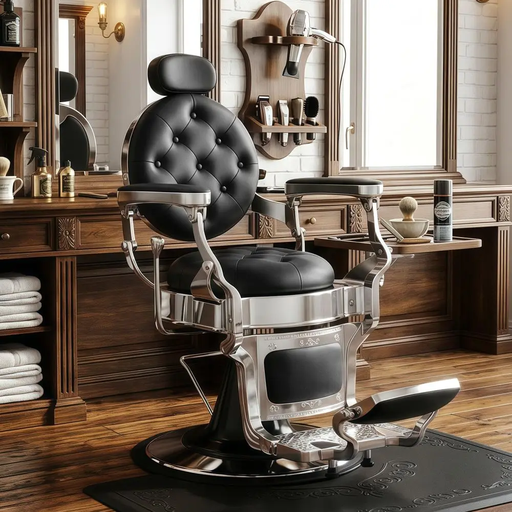 Salon Chairs for Barbershop, Professional Salon Styling Chair for Hair Stylist with Heavy Duty Hydraulic, 360 Swivel Spa Beauty
Salon Chairs for Barbershop, Professional Salon Styling Chair for Hair Stylist with Heavy Duty Hydraulic, 360 Swivel Spa Beauty