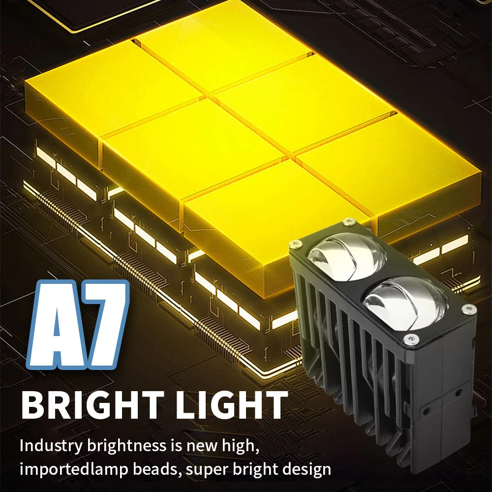 Custom A7 automotive LED lens grid light car light 160W high-power car headlight fan high and low beam
Custom A7 automotive LED lens grid light car light 160W high-power car headlight fan high and low beam