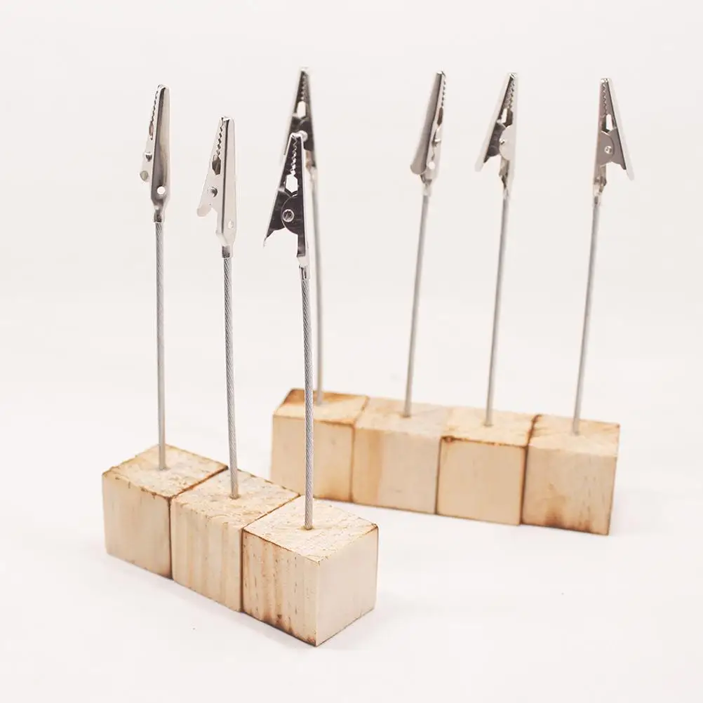 20PCS Wooden Holder Menu Photo Paper Menu Photo Holder Clips for Paper Clips Wedding Party Home Table Number Holders Office
20PCS Wooden Holder Menu Photo Paper Menu Photo Holder Clips for Paper Clips Wedding Party Home Table Number Holders Office