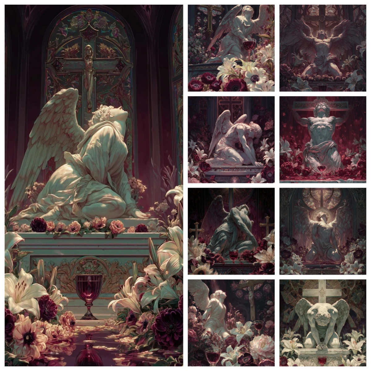 Praying Angel Statue in Gothic Church 500PCS Jigsaw Puzzle Educational Games Colorful Puzzles Gifts Home Decor
Praying Angel Statue in Gothic Church 500PCS Jigsaw Puzzle Educational Games Colorful Puzzles Gifts Home Decor