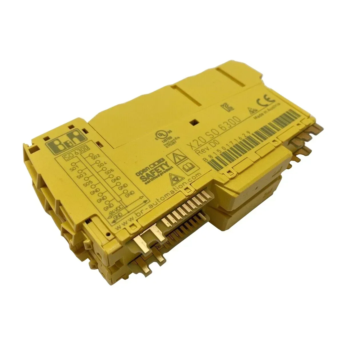 Best Seller FirstB&R X20SO6300 Fail-Safe Safety Digital Output Slice Module - 6 Safe Digital Outputs 0.2A In Stock New Original
Best Seller FirstB&R X20SO6300 Fail-Safe Safety Digital Output Slice Module - 6 Safe Digital Outputs 0.2A In Stock New Original