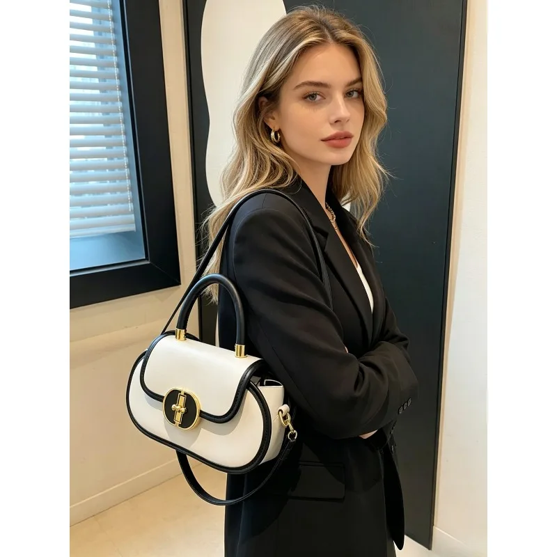 New Trendy Apple Lock Women Bag Fashion Handbag Casual Daily Crossbody Purse
New Trendy Apple Lock Women Bag Fashion Handbag Casual Daily Crossbody Purse