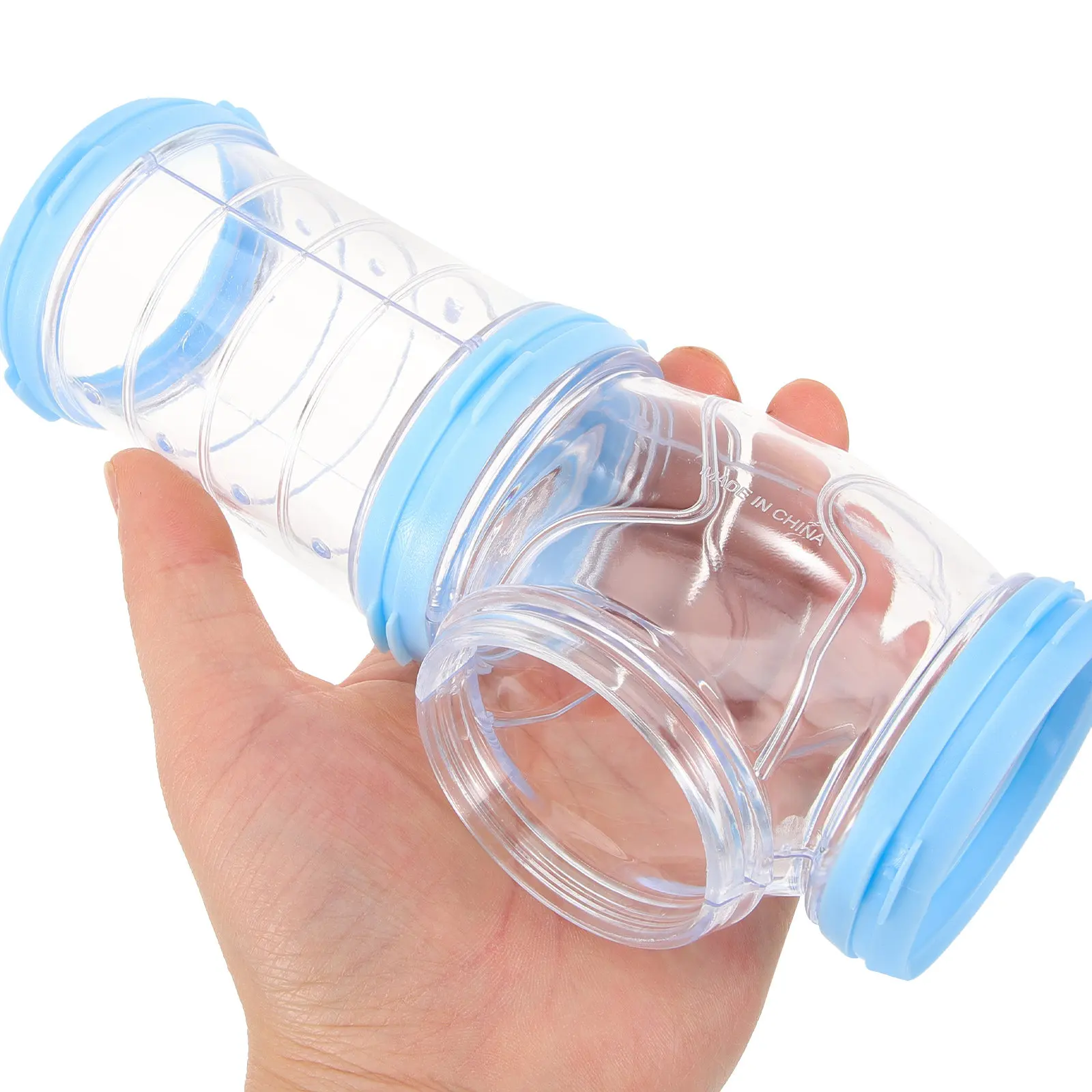 2Sets Plastic Hamster Cage Tunnel Tube DIY Connector for Small Pets Hedgehog Squirrel Guinea Pig Outdoor Indoor Play Habitat
2Sets Plastic Hamster Cage Tunnel Tube DIY Connector for Small Pets Hedgehog Squirrel Guinea Pig Outdoor Indoor Play Habitat