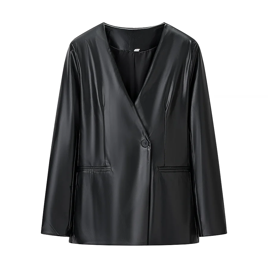 ЖЕНЩИНА 2025 г., осеннее новое модное пальто с v-образным вырезом, винтажное пальто с длинными рукавами и карманами на одной пуговице, повседневная женская верхняя одежда, шикарная рубашка
ЖЕНЩИНА 2025 г., осеннее новое модное пальто с v-образным вырезом, винтажное пальто с длинными рукавами и карманами на одной пуговице, повседневная женская верхняя одежда, шикарная рубашка