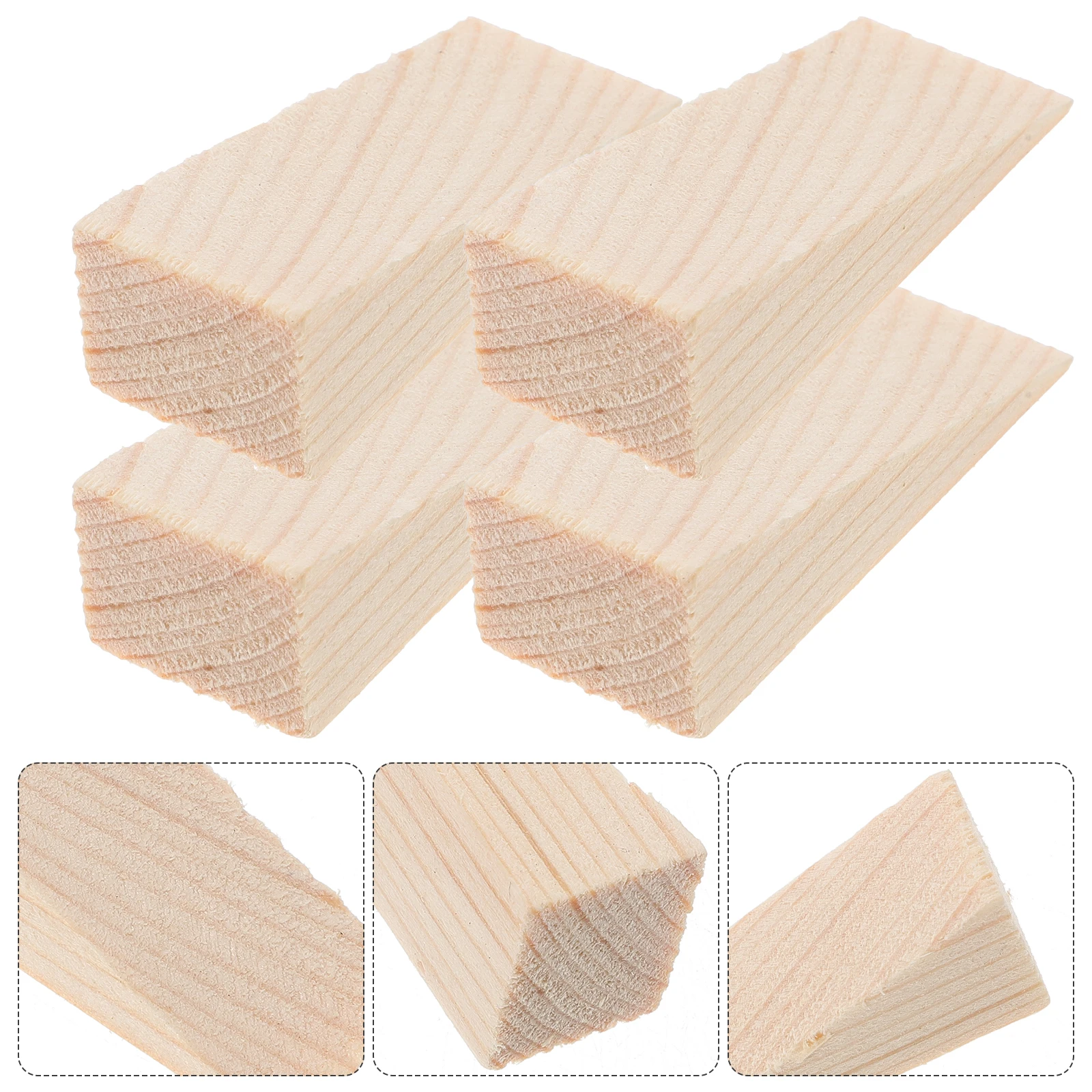 5pcs Wood Triangle Wedge Door Holder Heavy Duty Finger Protector Pet Safety Anti Slip Home Office Concrete Floor
5pcs Wood Triangle Wedge Door Holder Heavy Duty Finger Protector Pet Safety Anti Slip Home Office Concrete Floor