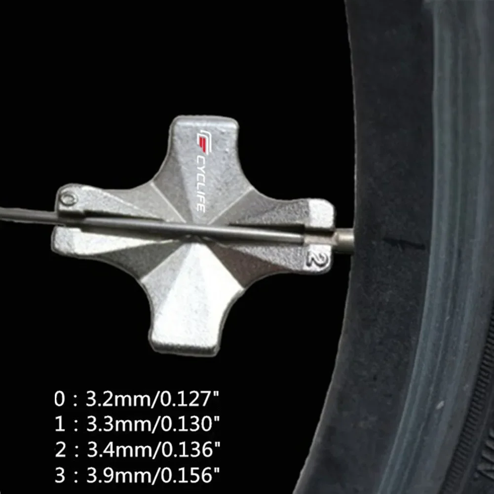 Effective Bike Bicycle Spoke Wrench, Essential Tool for Maintaining Spoke Tension Suitable for Professional Mechanics
Effective Bike Bicycle Spoke Wrench, Essential Tool for Maintaining Spoke Tension Suitable for Professional Mechanics