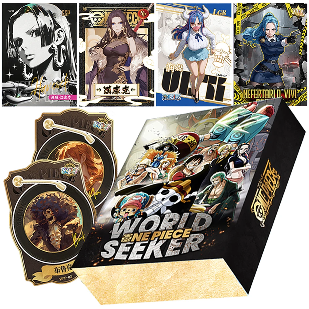 Japanese Fantasy Anime One Piece Rare Collection Card Peripheral Exquisite Design High Quality Trendy Manga Card Toys for Family
Japanese Fantasy Anime One Piece Rare Collection Card Peripheral Exquisite Design High Quality Trendy Manga Card Toys for Family