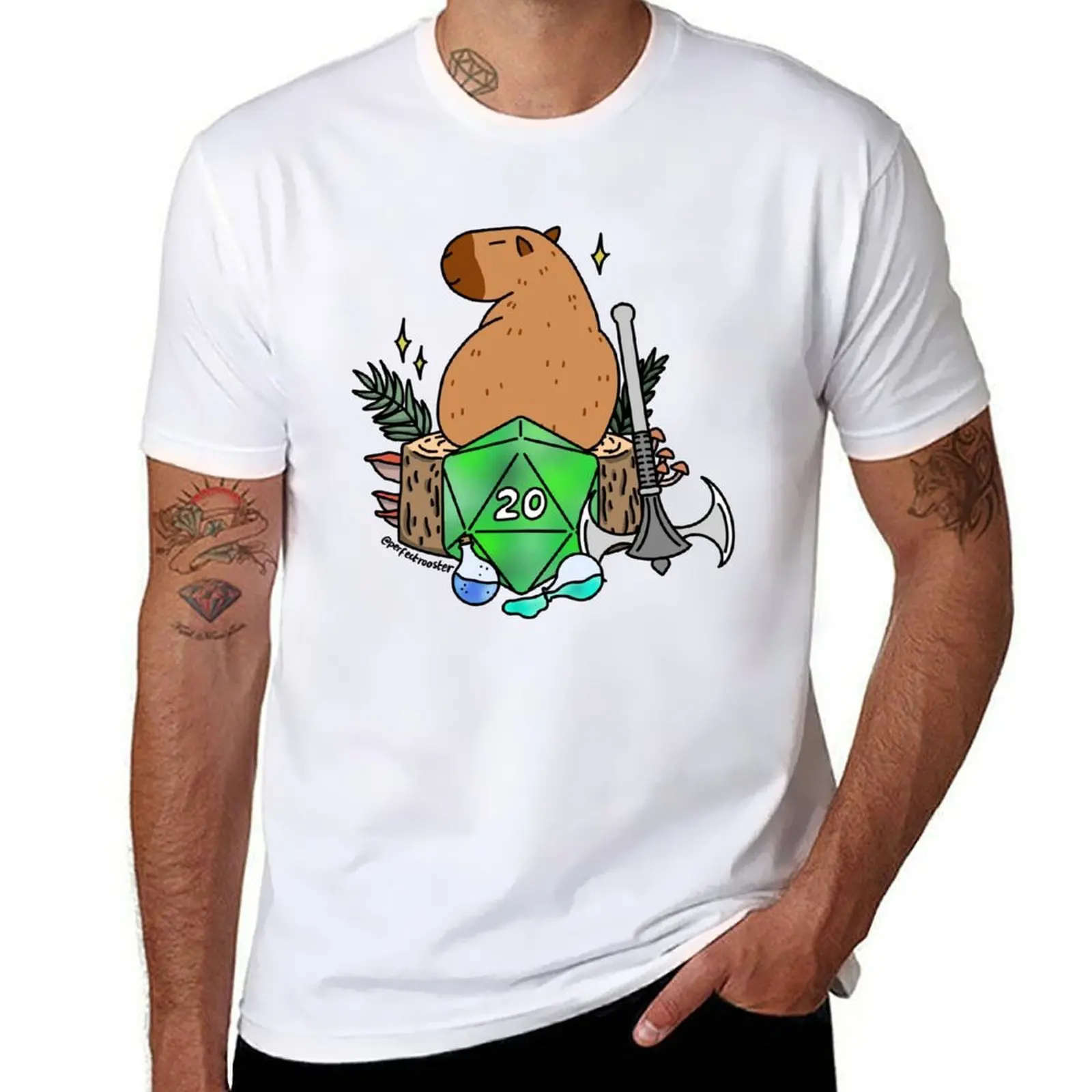 Capybara DnD Critical Hit T-Shirt t shirts for man cotton soft t shirt man designer T-Shirt
Capybara DnD Critical Hit T-Shirt t shirts for man cotton soft t shirt man designer T-Shirt