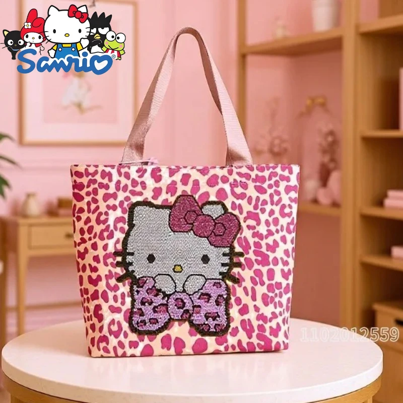 Sanrio Hello Kitty New Women's Diamond Handbag Cartoon Fashion Women's Diamond Shoulder Bag Large Capacity Pink Tote Bag
Sanrio Hello Kitty New Women's Diamond Handbag Cartoon Fashion Women's Diamond Shoulder Bag Large Capacity Pink Tote Bag