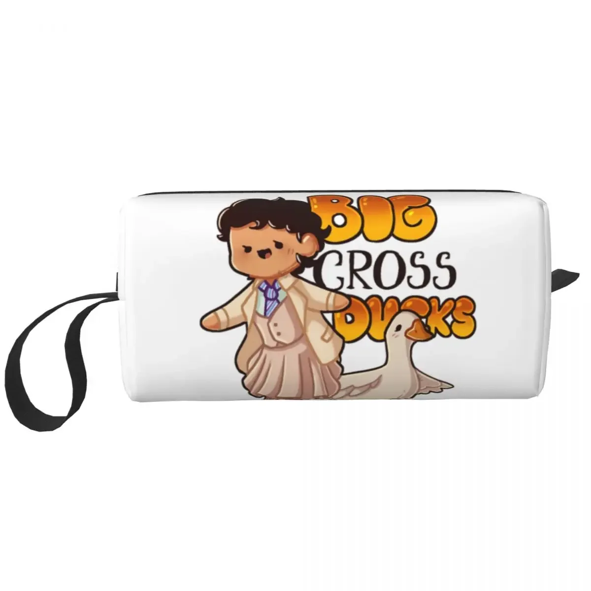 Good Omens Cosmetic Bag for Women Makeup Bags Big Cross Ducks Travel Zipper Toiletry Bag Organizer Pouch
Good Omens Cosmetic Bag for Women Makeup Bags Big Cross Ducks Travel Zipper Toiletry Bag Organizer Pouch