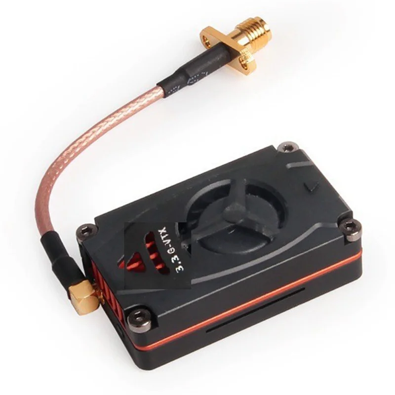 A49K-F33-F 3.3G 3W VTX 8CH FPV Video Transmitter For RC FPV Long Range Racing Drone
A49K-F33-F 3.3G 3W VTX 8CH FPV Video Transmitter For RC FPV Long Range Racing Drone