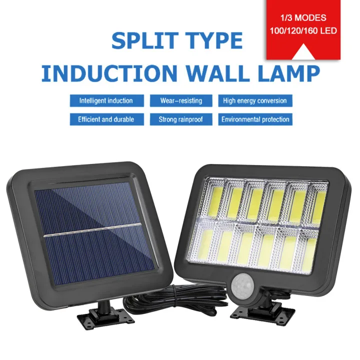 160LED Solar Powered Wall Light Outdoor Waterproof PIR Motion Sensor Lighting Park Courtyard Fence Street Garden Decoration Lamp
160LED Solar Powered Wall Light Outdoor Waterproof PIR Motion Sensor Lighting Park Courtyard Fence Street Garden Decoration Lamp