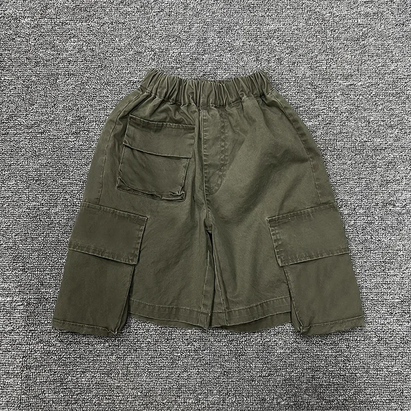 Childrens Shorts 2024 Summer New Casual Fashion Solid Color Cool Pockets Shorts Loose and Comfortable Childrens Clothing
Childrens Shorts 2024 Summer New Casual Fashion Solid Color Cool Pockets Shorts Loose and Comfortable Childrens Clothing