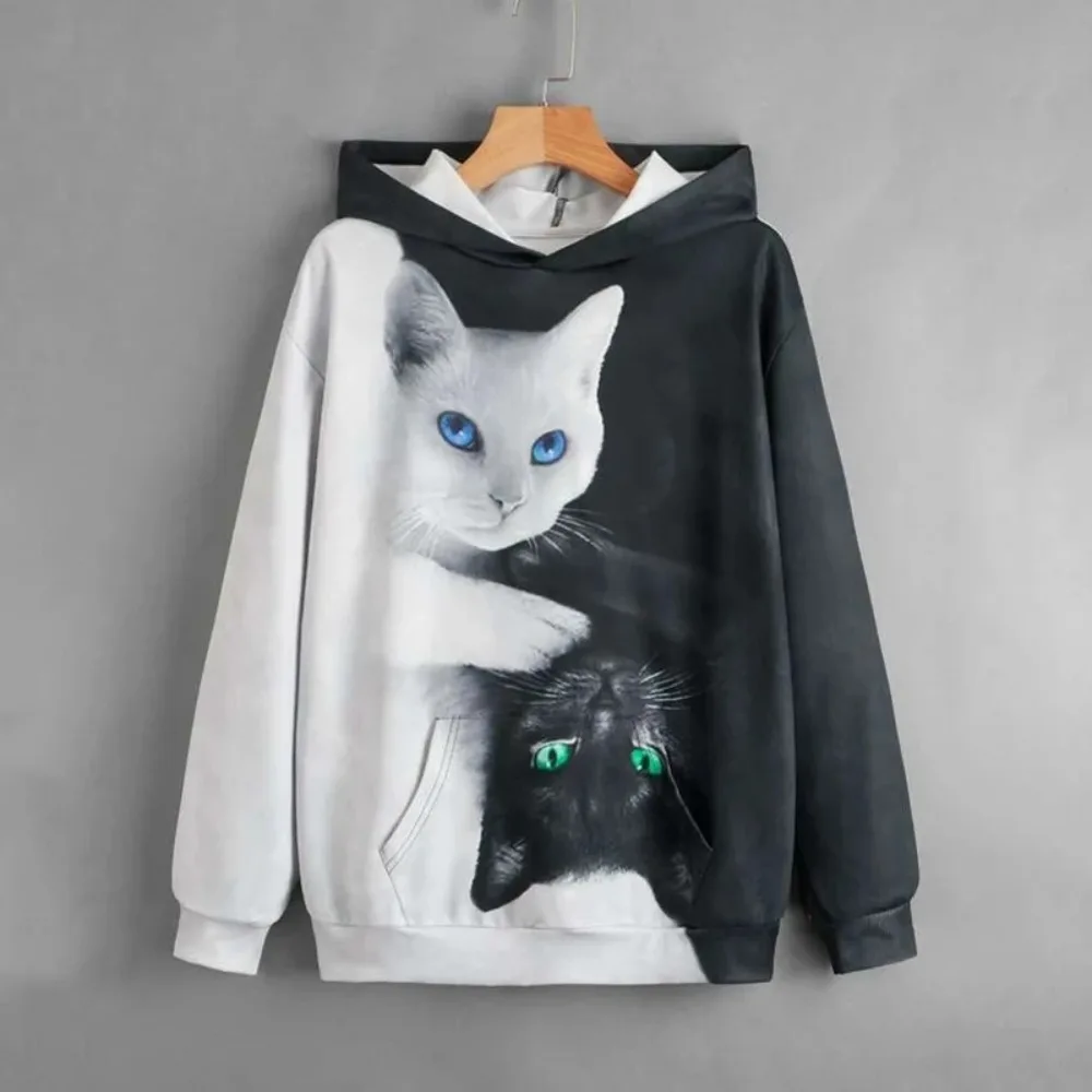 Men's Hoodie Cute Kitten Print Hooded Sweatshirt Outdoor Designer Hoodie Man Street Pullover
Men's Hoodie Cute Kitten Print Hooded Sweatshirt Outdoor Designer Hoodie Man Street Pullover