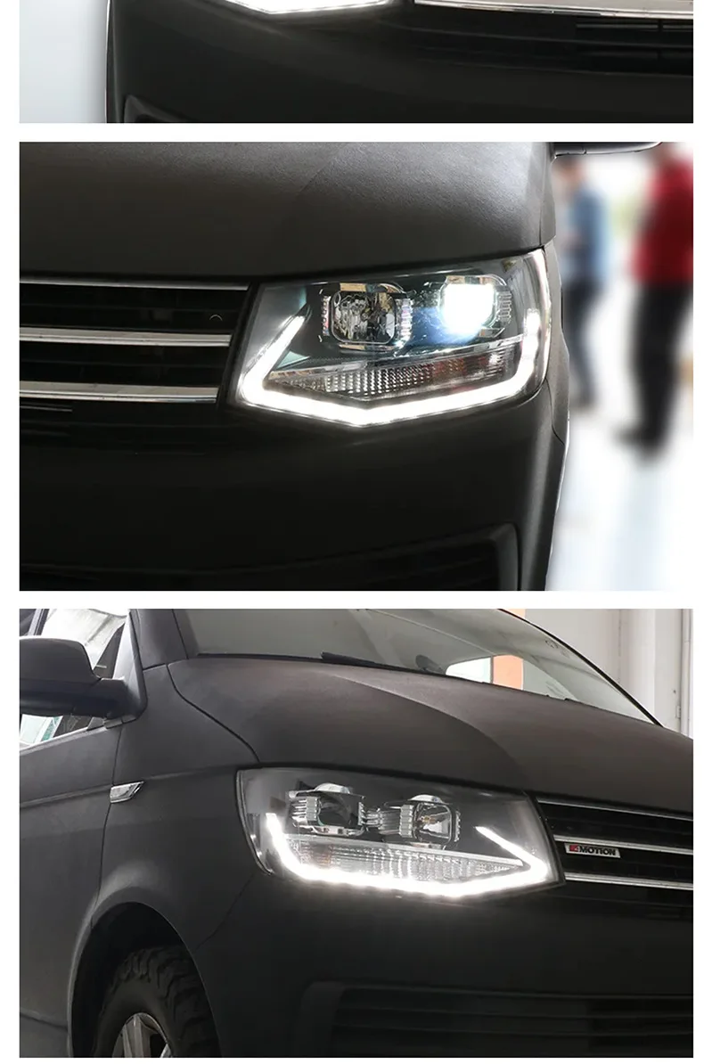 Suitable for Volkswagen T6 Caluvier, A Pair of Modified LED Headlights, LED Headlight Headlight Assembly
Suitable for Volkswagen T6 Caluvier, A Pair of Modified LED Headlights, LED Headlight Headlight Assembly