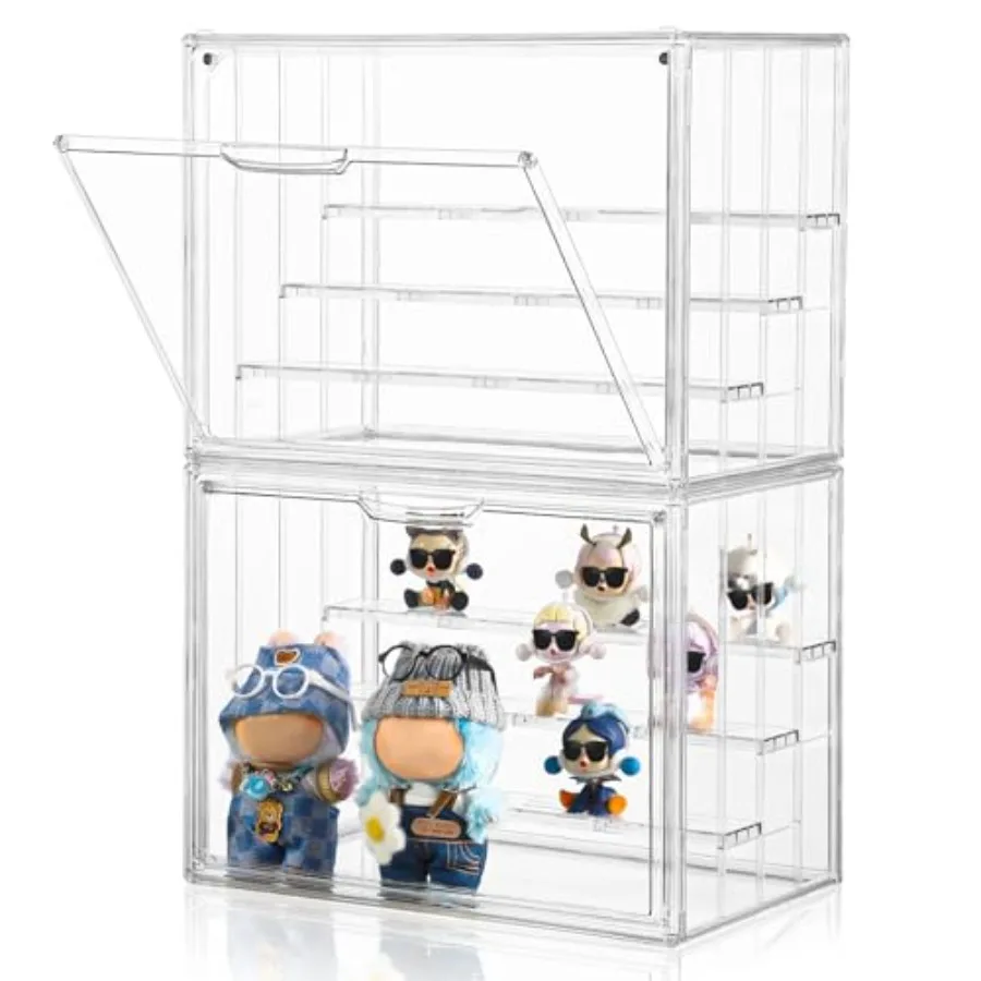 Acrylic Display Case, Clear Display Box with s, Figurine Display Shelf with Magnetic Door, Stackable Clear Storage Box/Bins for
Acrylic Display Case, Clear Display Box with s, Figurine Display Shelf with Magnetic Door, Stackable Clear Storage Box/Bins for