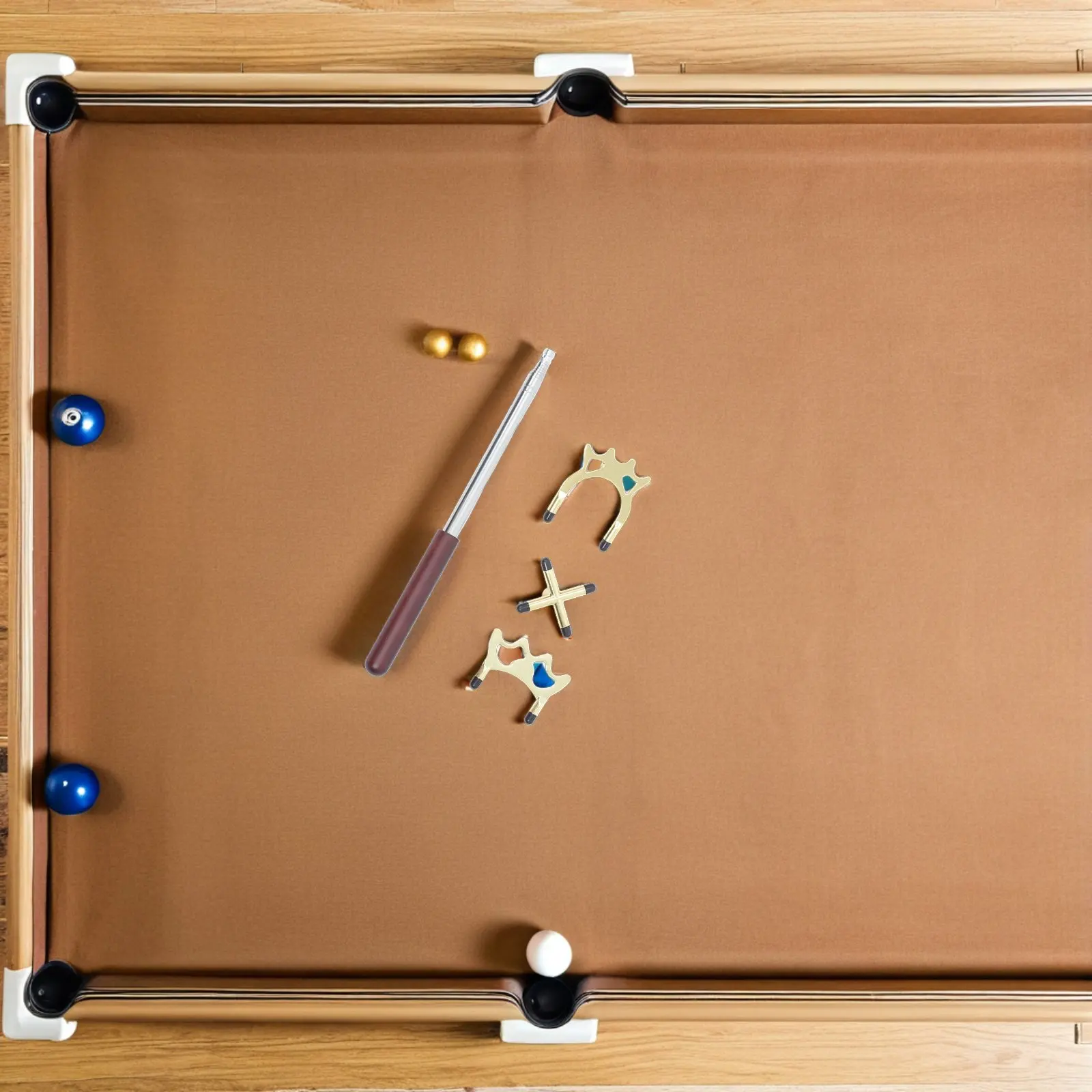 Выдвижной мостик для бильярдного стола с отсоединяемой металлической головкой, регулируемой длиной, аксессуары для снукера и бильярда
Выдвижной мостик для бильярдного стола с отсоединяемой металлической головкой, регулируемой длиной, аксессуары для снукера и бильярда