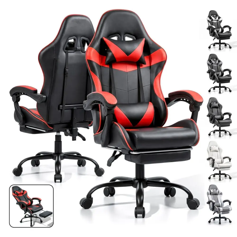 de juegos, silla ergonmica para computadora con reposapies y soporte lumbar, silla de oficina de altura ajustable con asiento g
de juegos, silla ergonmica para computadora con reposapies y soporte lumbar, silla de oficina de altura ajustable con asiento g