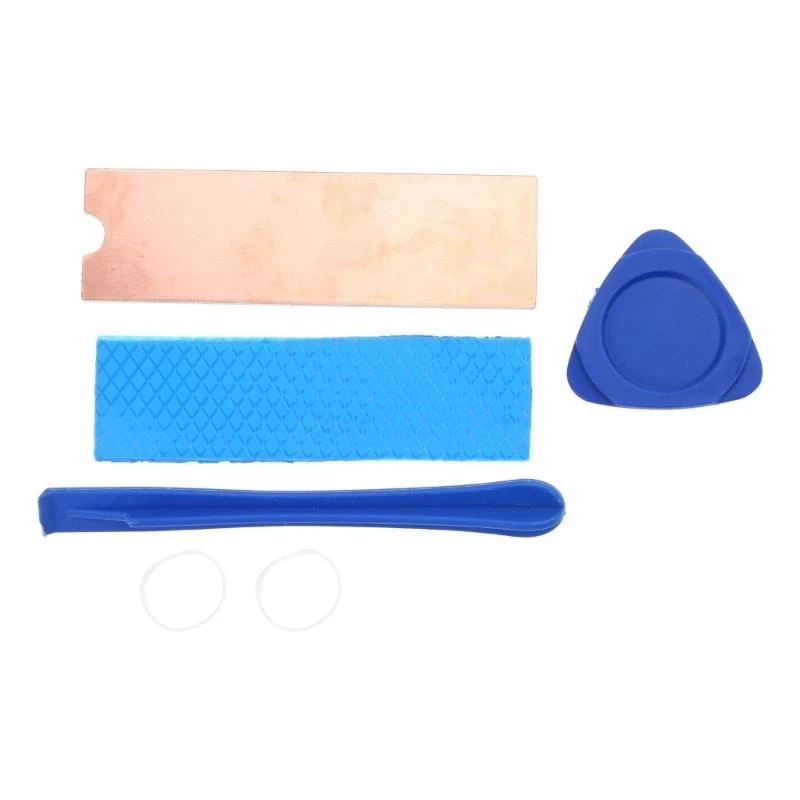 62KA M.2 NVMe 2280 SSD Heatsink M.2 NVMe Hard Hard Drive Heat Sink Good Ductility Heatsink Silicone Thermal Pad Simple Mounts
62KA M.2 NVMe 2280 SSD Heatsink M.2 NVMe Hard Hard Drive Heat Sink Good Ductility Heatsink Silicone Thermal Pad Simple Mounts