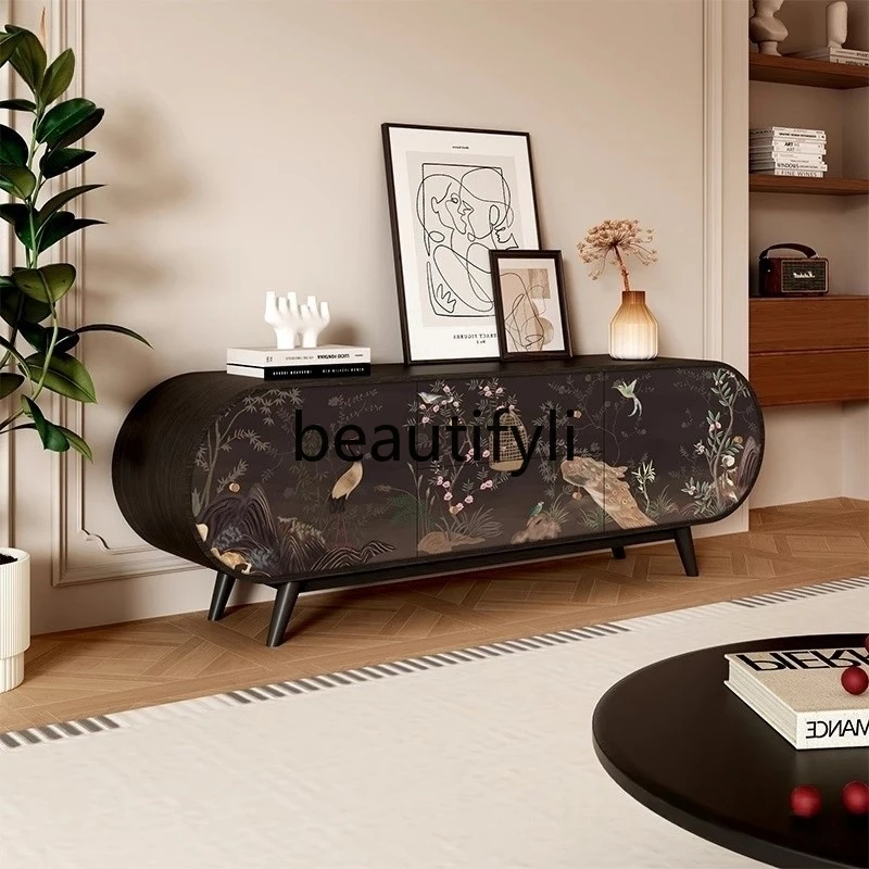 French Vintage Style TV Cabinet Living Room Storage Decoration Bedroom Bedside Floor Storage Cabinet
French Vintage Style TV Cabinet Living Room Storage Decoration Bedroom Bedside Floor Storage Cabinet