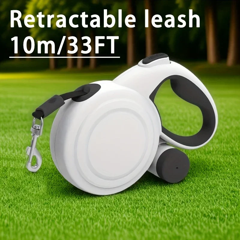 33FT Two-tone Retractable Dog Leash Reflective Safety Automatic Nylon Pet Walking Leads For Outdoor Dogs
33FT Two-tone Retractable Dog Leash Reflective Safety Automatic Nylon Pet Walking Leads For Outdoor Dogs