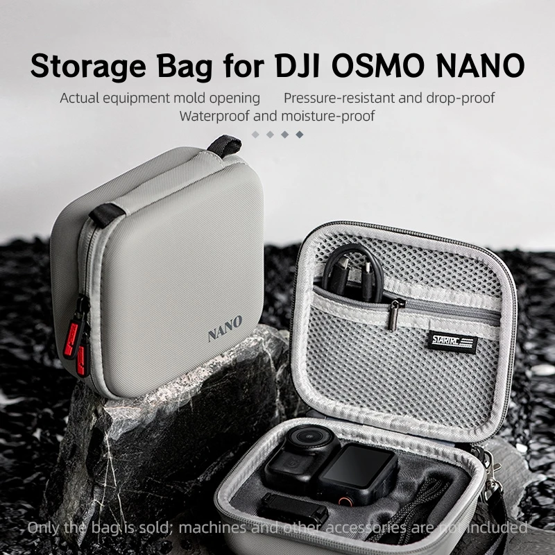 Camera Mini Storage Case for DJI OSMO NANO Travel Carrying Case PU Portable Handbag Bag for DJI OSMO NANO Accessories
Camera Mini Storage Case for DJI OSMO NANO Travel Carrying Case PU Portable Handbag Bag for DJI OSMO NANO Accessories