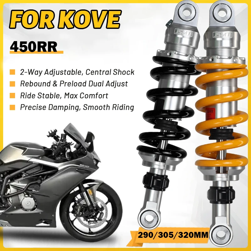 JSMT FOR KOVE 450RR 290/305/320MM Dual Damping Central Rear Shock Absorber Preload & Rebound Adjustable
JSMT FOR KOVE 450RR 290/305/320MM Dual Damping Central Rear Shock Absorber Preload & Rebound Adjustable
