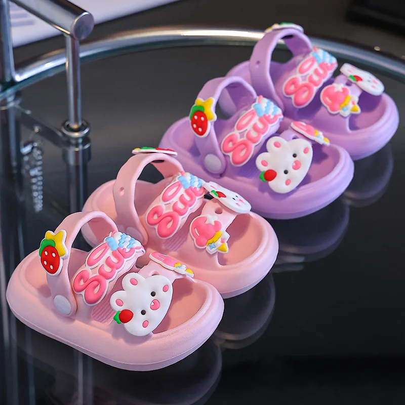 Girls' Sandals Children's Summer Baby Indoor Soft Sole Infant Non-slip Rabbit Slippers Boys Soft Sole Sandals
Girls' Sandals Children's Summer Baby Indoor Soft Sole Infant Non-slip Rabbit Slippers Boys Soft Sole Sandals