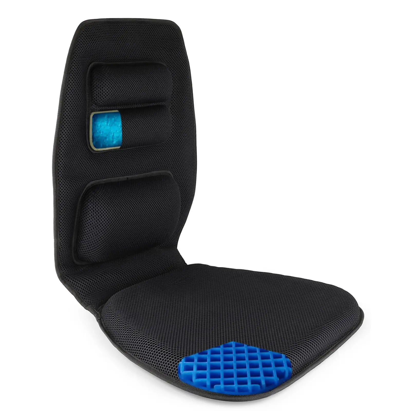 Gel Seat Cushion With Back Support For Car Office Chair Coccyx Pain Relief Posture Aid
Gel Seat Cushion With Back Support For Car Office Chair Coccyx Pain Relief Posture Aid