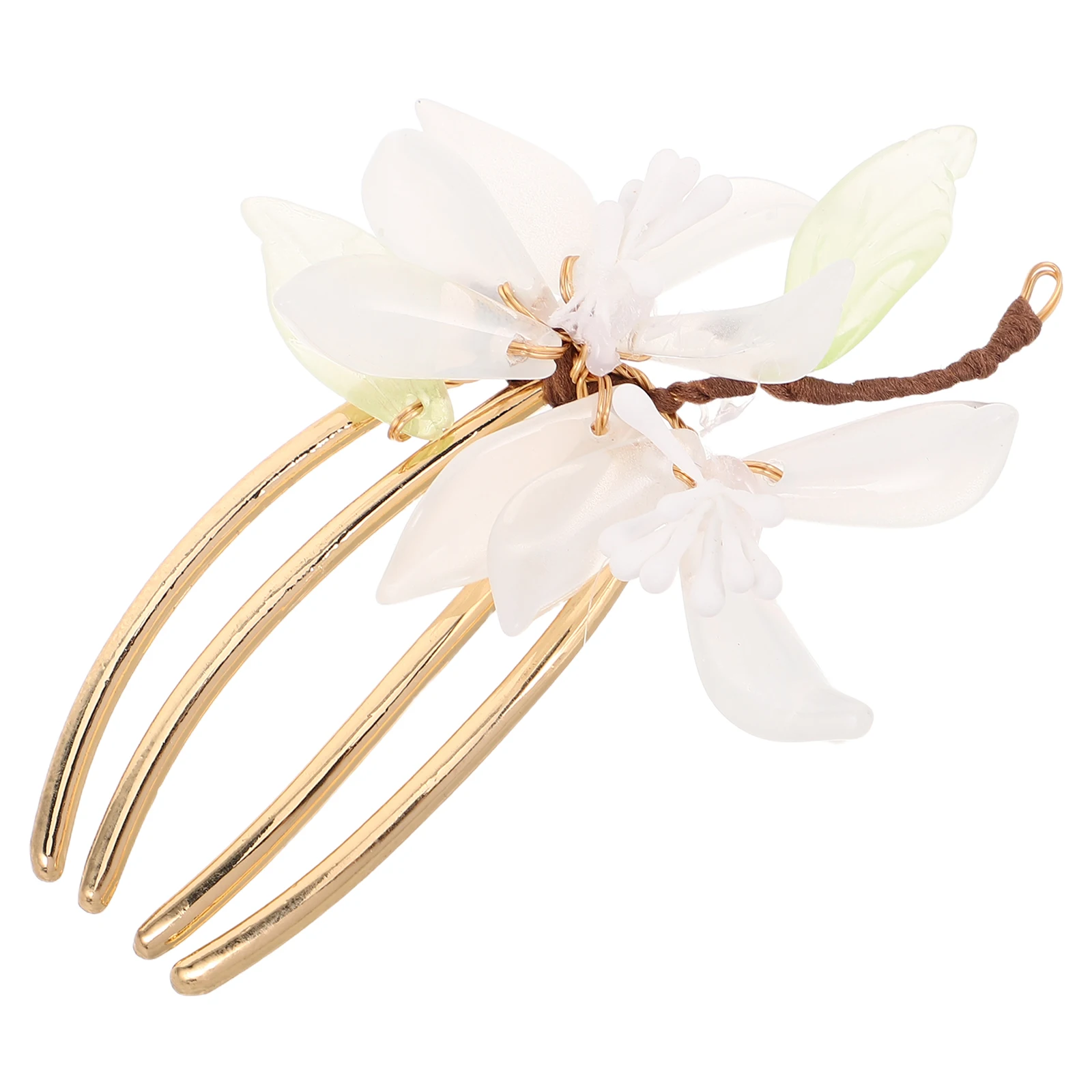 Flower Hair Comb Chinese Hairpin Bridal Wedding Decorative Hairpins Retro Metal Stick
Flower Hair Comb Chinese Hairpin Bridal Wedding Decorative Hairpins Retro Metal Stick