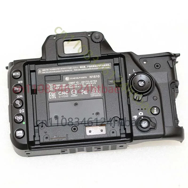 Complete Back cover assy with buttons and FPC repair parts for Nikon D7500 SLR
Complete Back cover assy with buttons and FPC repair parts for Nikon D7500 SLR