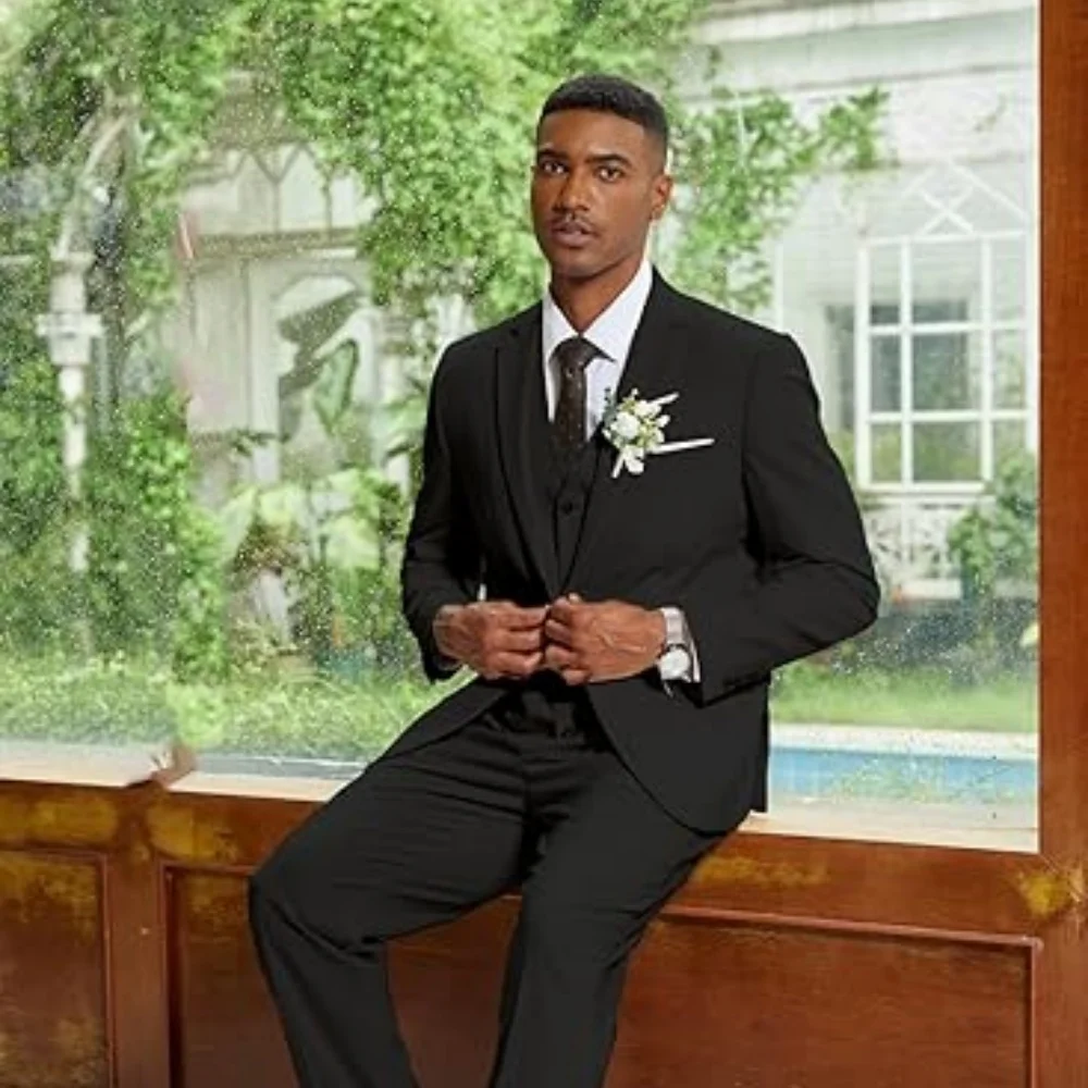 Men's full set of professional attire business men's formal attire groom's wedding groomsman's attire casual suit
Men's full set of professional attire business men's formal attire groom's wedding groomsman's attire casual suit