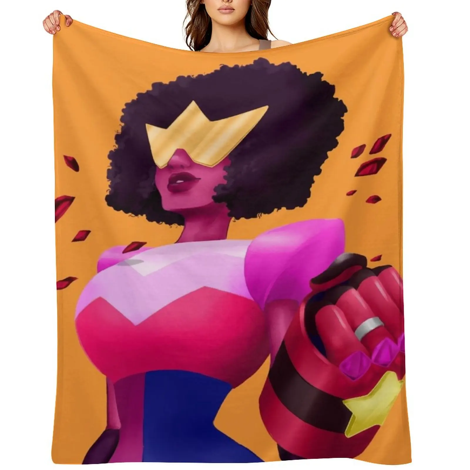 Steven Universe Garnet Throw Blanket christmas decoration Polar Summer Beddings Softest Blankets
Steven Universe Garnet Throw Blanket christmas decoration Polar Summer Beddings Softest Blankets