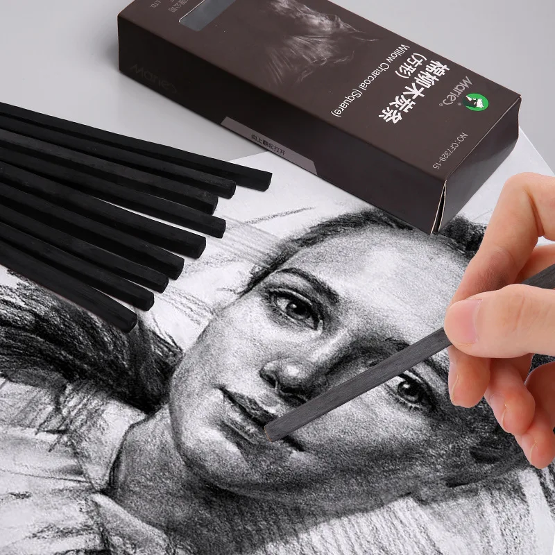 Cotton Willow Charcoal Strip 2-10mm Sketch Drawing Charcoal Strip Charcoal Bar Extra Concentrated Bar
Cotton Willow Charcoal Strip 2-10mm Sketch Drawing Charcoal Strip Charcoal Bar Extra Concentrated Bar