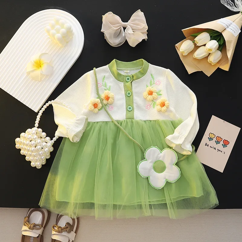 Girls Dresses Spring Autumn 2024 Children Cute Princess Dress For Baby Birthday Party Clothes Kids Outfits Costume Dress Girls 4
Girls Dresses Spring Autumn 2024 Children Cute Princess Dress For Baby Birthday Party Clothes Kids Outfits Costume Dress Girls 4