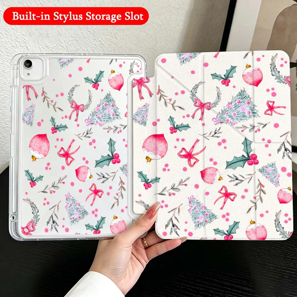 Xmas Pattern Sticker Case For iPad Mini Pro Air 5 6 7 8 9 10th 11th 11 9.7 10.9 13 inch Transparent Y-Shaped Folding Tablet
Xmas Pattern Sticker Case For iPad Mini Pro Air 5 6 7 8 9 10th 11th 11 9.7 10.9 13 inch Transparent Y-Shaped Folding Tablet