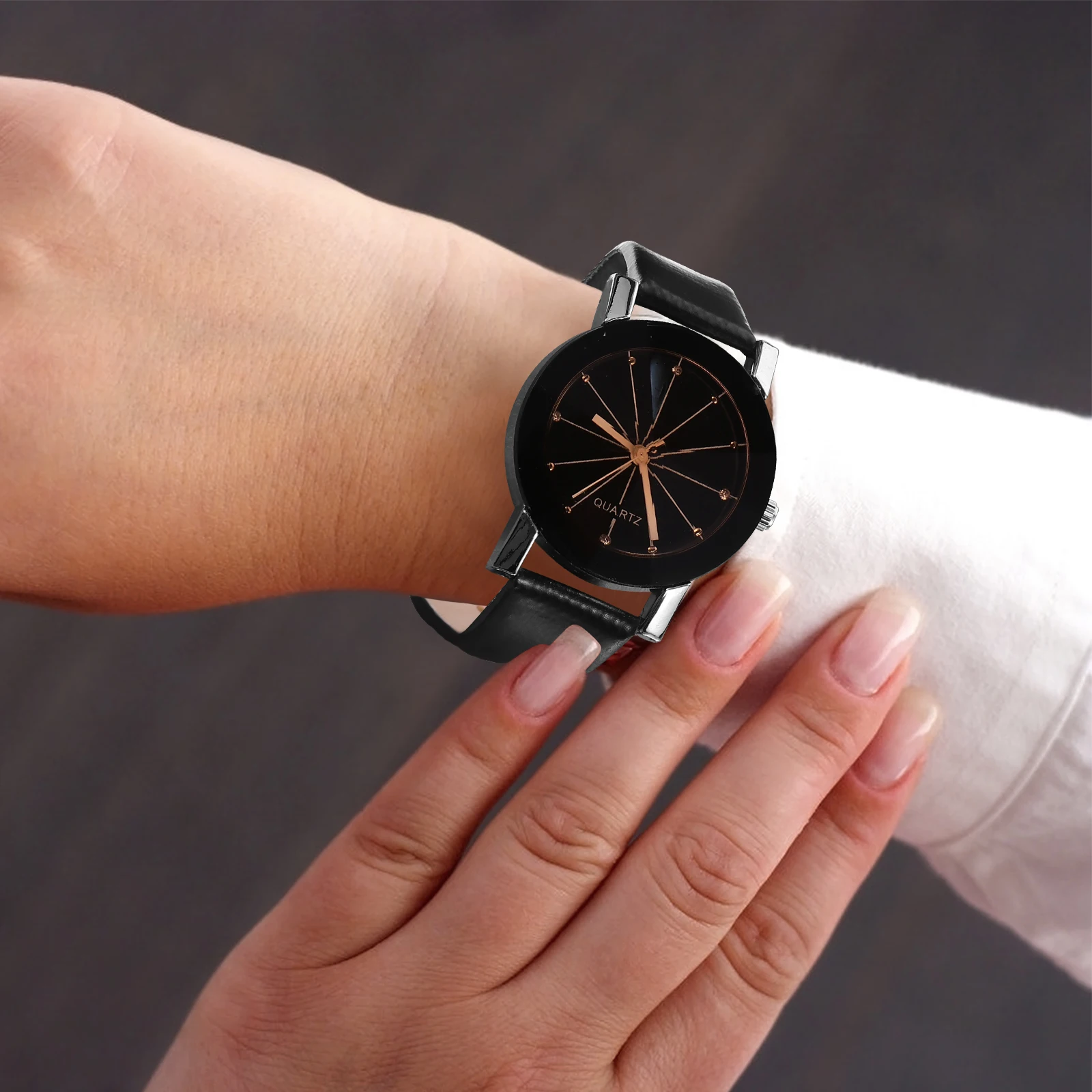 Watch Quartz Vintage Watches for Men Cute Women Black-faced Small Waterproof Elderly Miss
Watch Quartz Vintage Watches for Men Cute Women Black-faced Small Waterproof Elderly Miss
