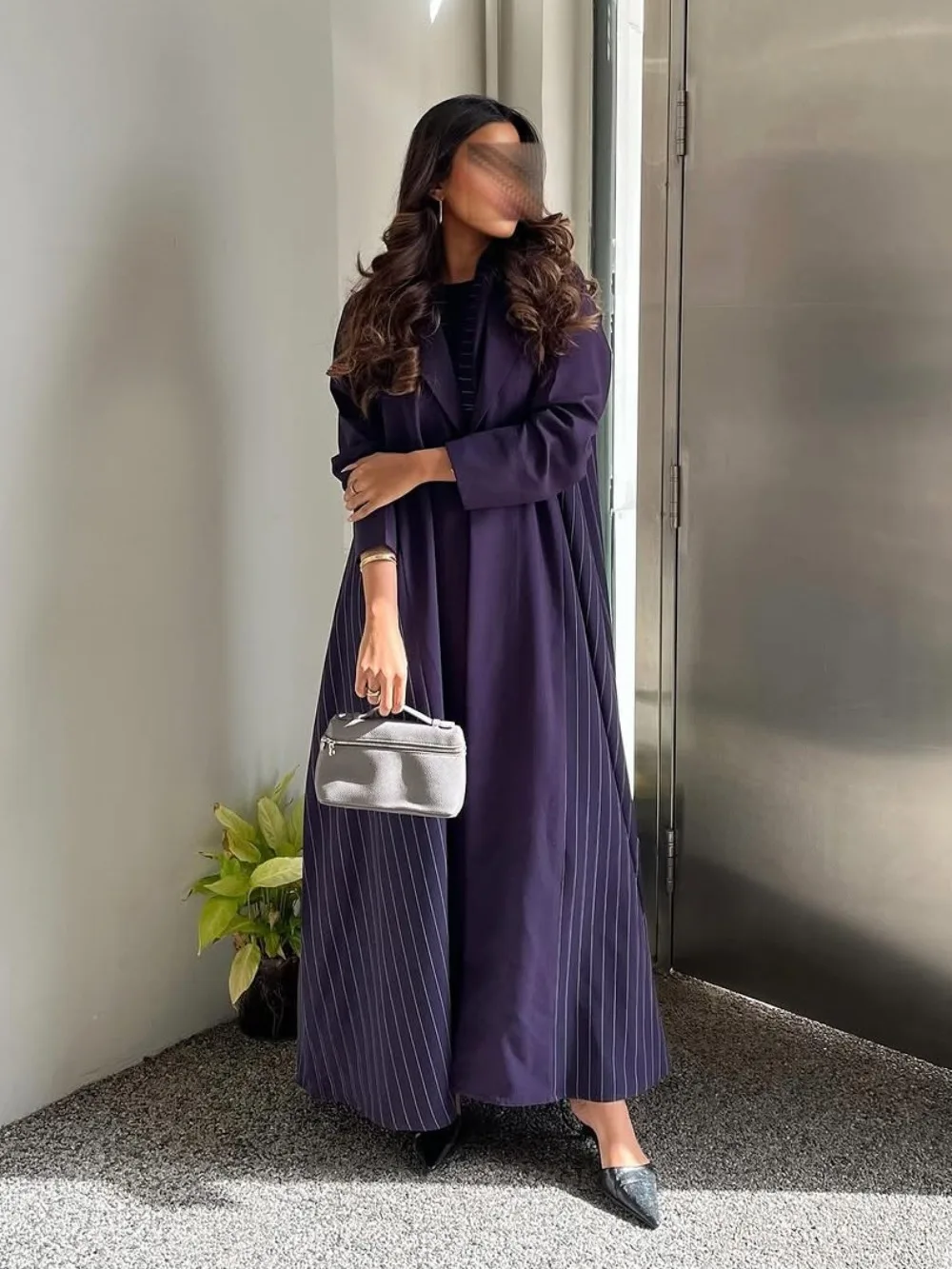 Eid Dress for Women Abaya Muslim Lapel Cardigan Stripe Long Coat Party Caftan Robe Jalabiya Dubai Kaftan Vestidos Largos Ramadan
Eid Dress for Women Abaya Muslim Lapel Cardigan Stripe Long Coat Party Caftan Robe Jalabiya Dubai Kaftan Vestidos Largos Ramadan
